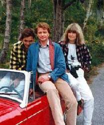 Bente Saxon with David Beames and Tusse Silberg